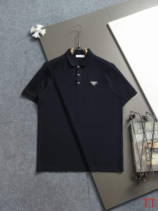 Picture of Prada Polo Shirts Short _SKUPradaM-2XL20tx27525875
